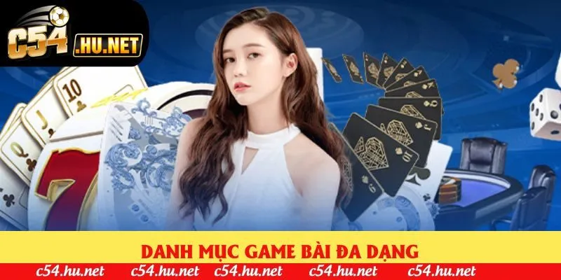 Danh mục game bài đa dạng
