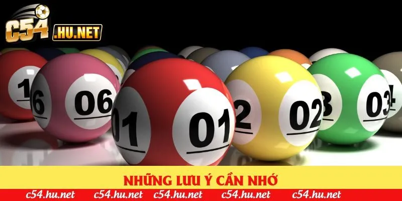 Những lưu ý cần nhớ Những lưu ý cần nhớ