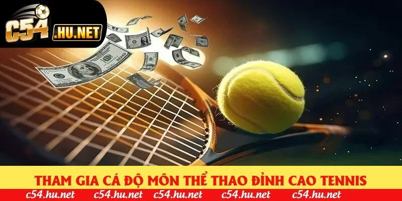 Tham gia cá độ môn thể thao đỉnh cao Tennis