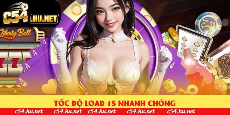 Tốc độ load 1s nhanh chóng
